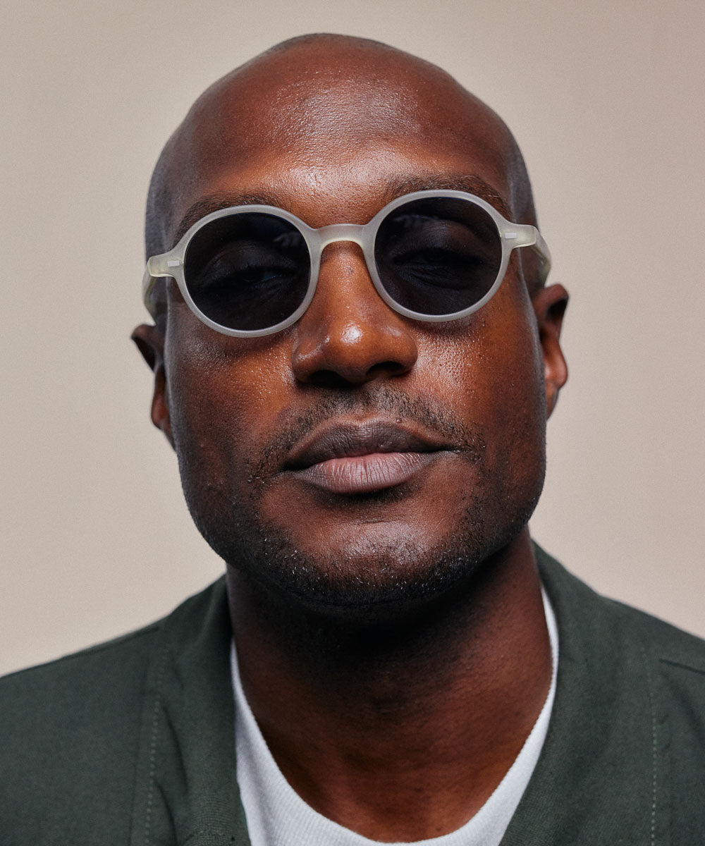 Johann Wolff Gatsby Cream Blue Photochromic Sunglasses