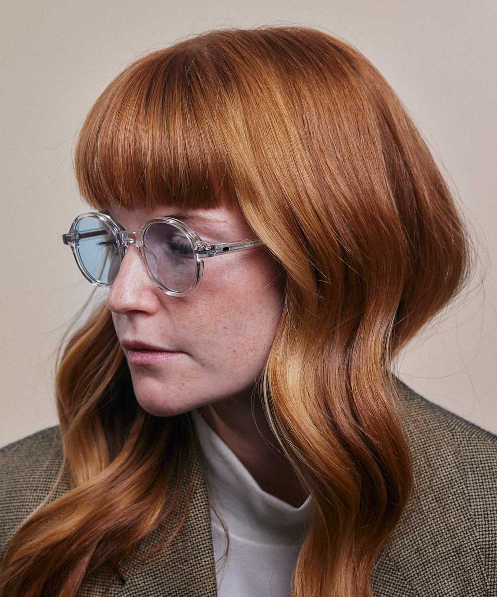 Johann Wolff Gatsby Crystal Blue Photochromic Sunglasses