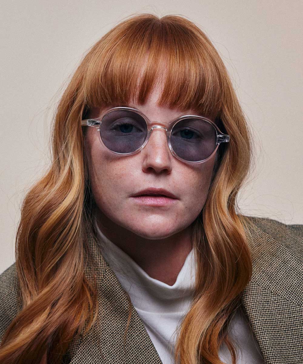 Johann Wolff Gatsby Crystal Blue Photochromic Sunglasses