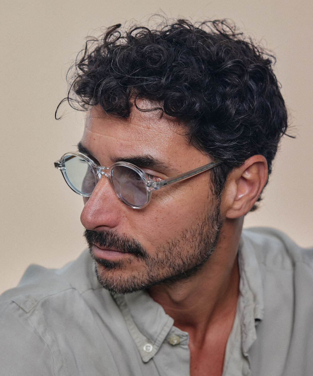 Johann Wolff Gatsby Crystal Blue Photochromic Sunglasses