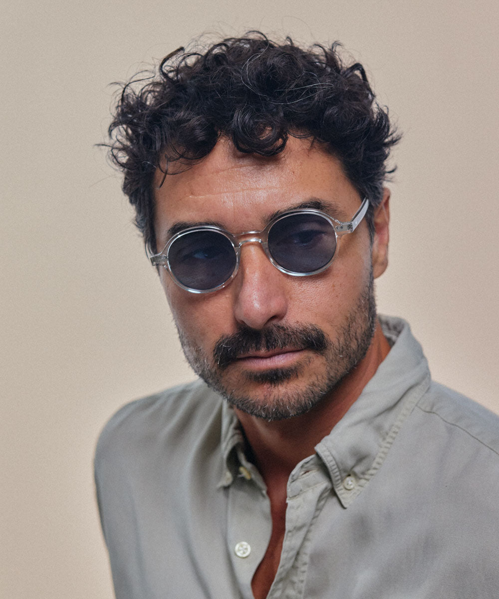 Johann Wolff Gatsby Crystal Blue Photochromic Sunglasses