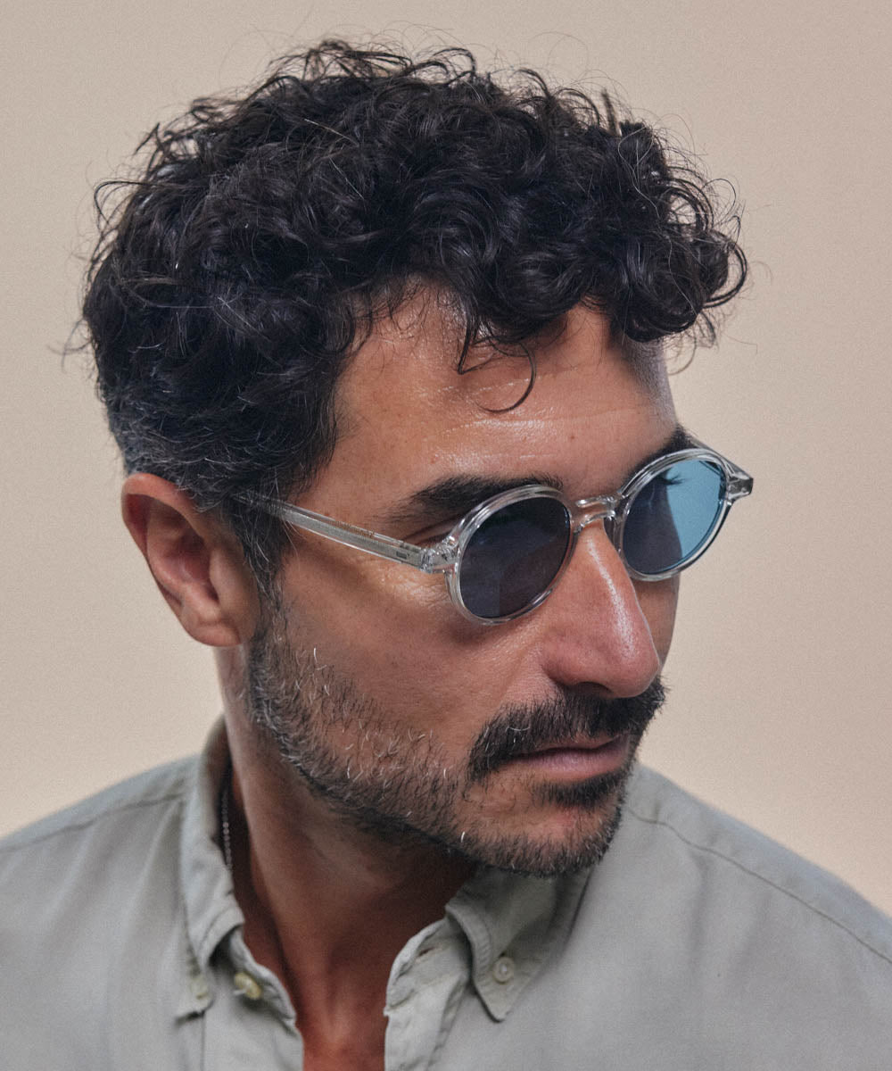 Johann Wolff Gatsby Crystal Blue Photochromic Sunglasses