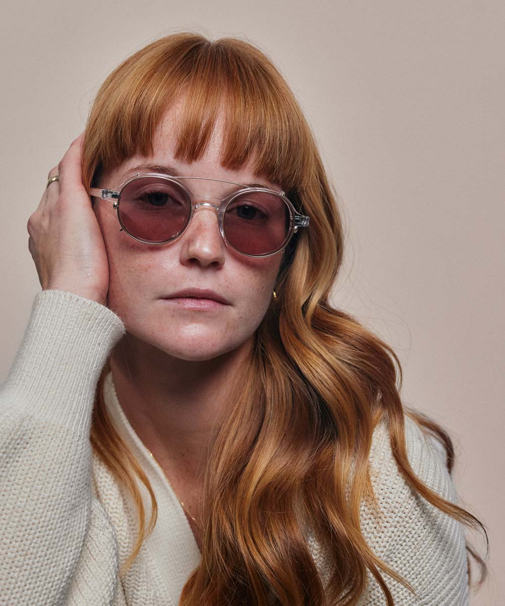 Johann Wolff Gatsby Gold Salmon Photochromic Clip