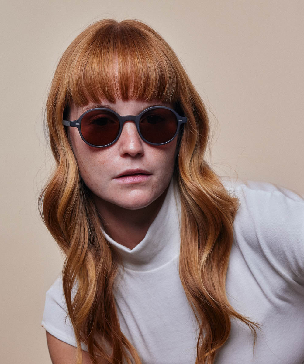 Johann Wolff Gatsby Matte Smoke Sunglasses