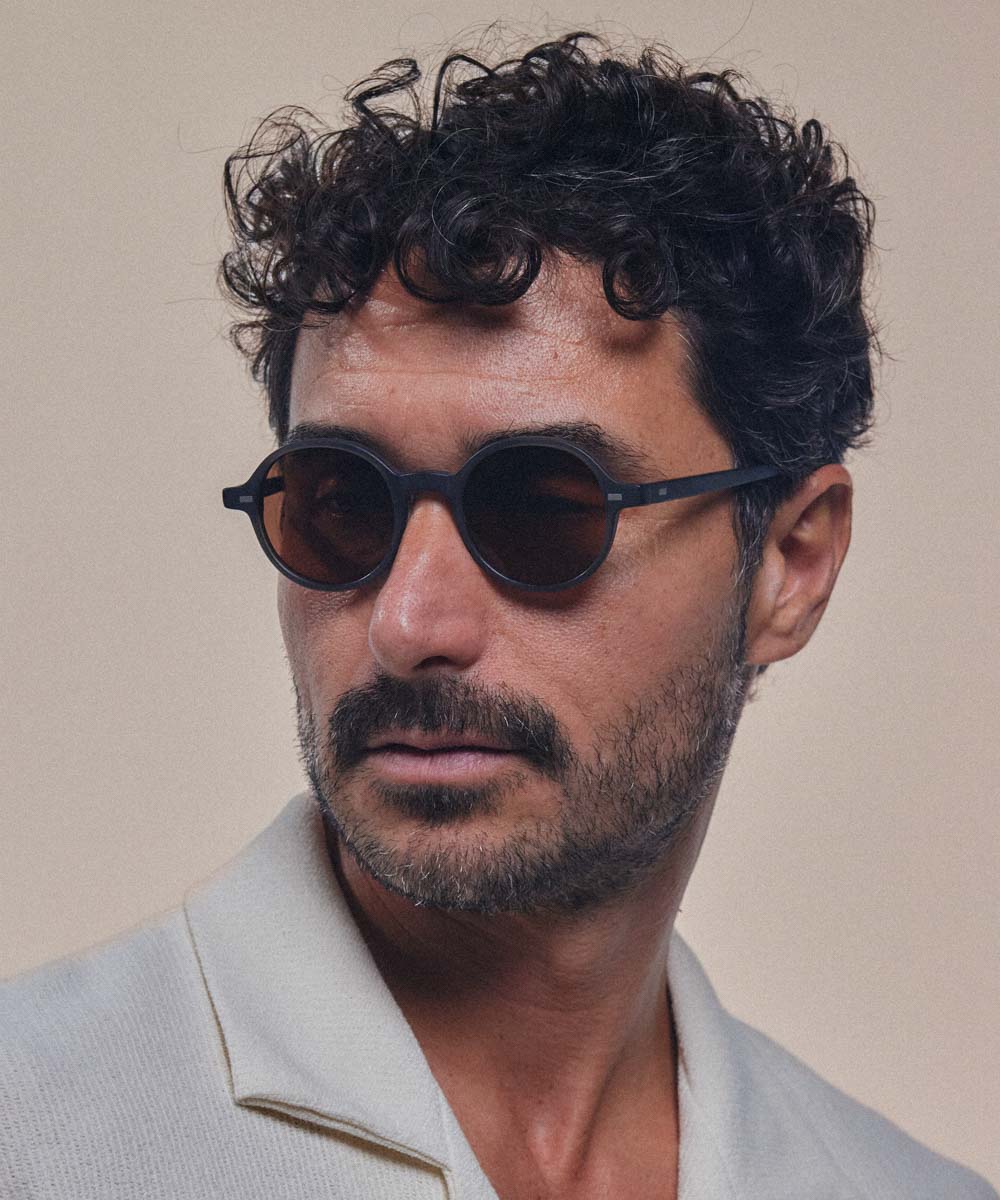 Johann Wolff Gatsby Matte Smoke Sunglasses