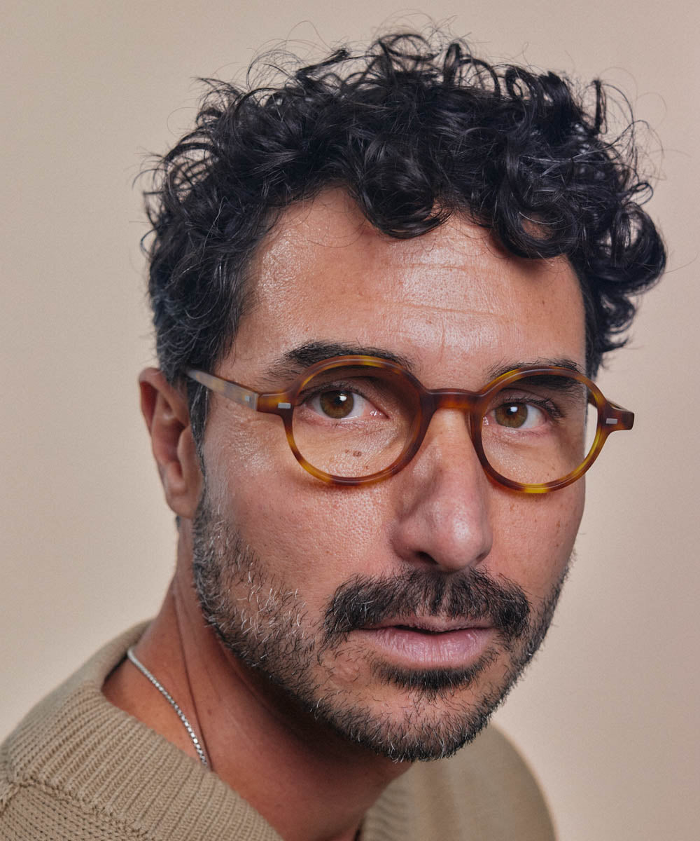 Johann Wolff Gatsby Matte Vintage Tortoise Eyeglasses