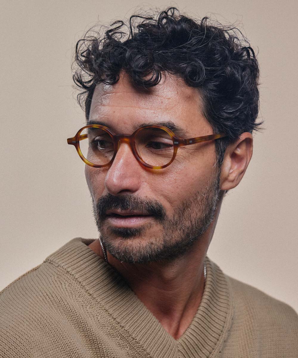 Johann Wolff Gatsby Matte Vintage Tortoise Eyeglasses