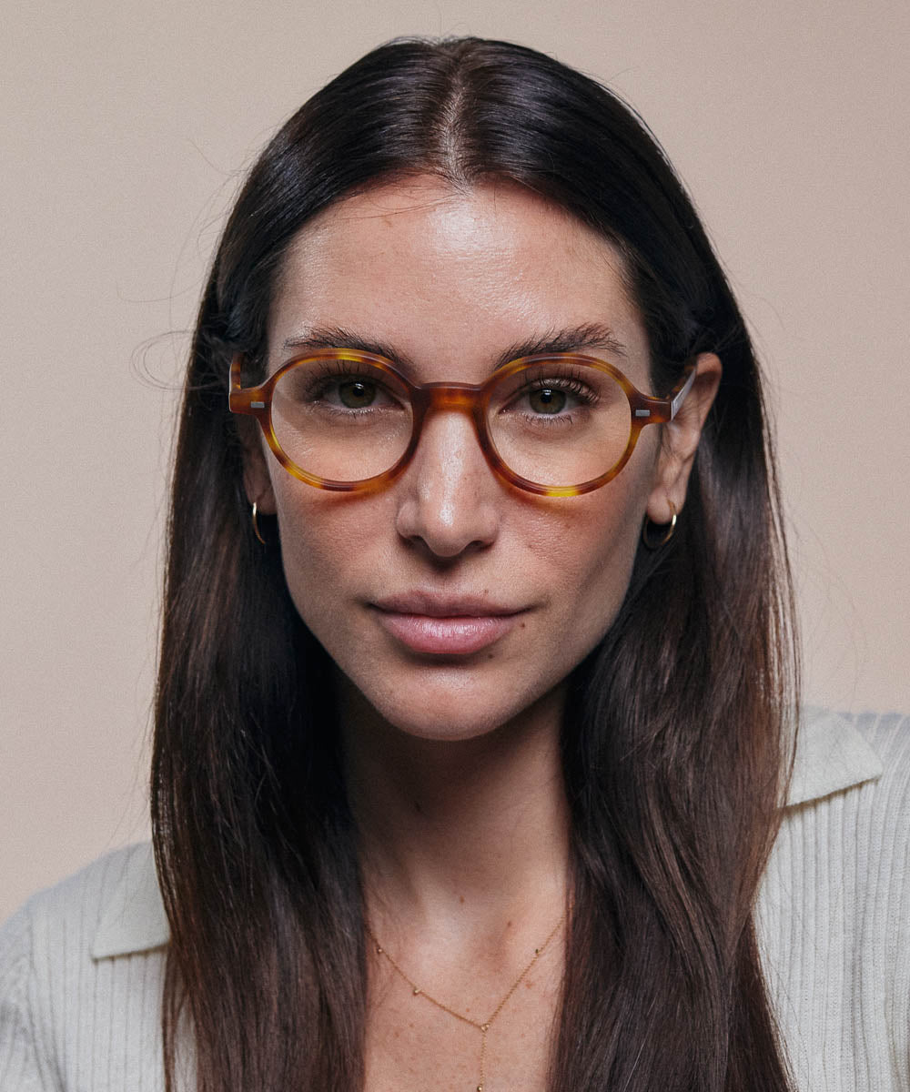 Johann Wolff Gatsby Matte Vintage Tortoise Eyeglasses