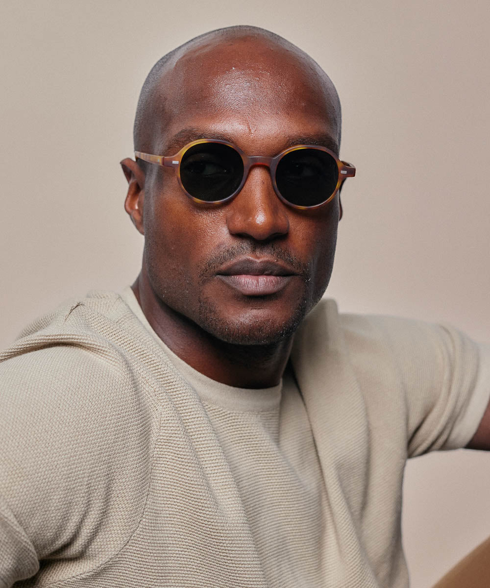 Johann Wolff Gatsby Matte Vintage Tortoise Sunglasses