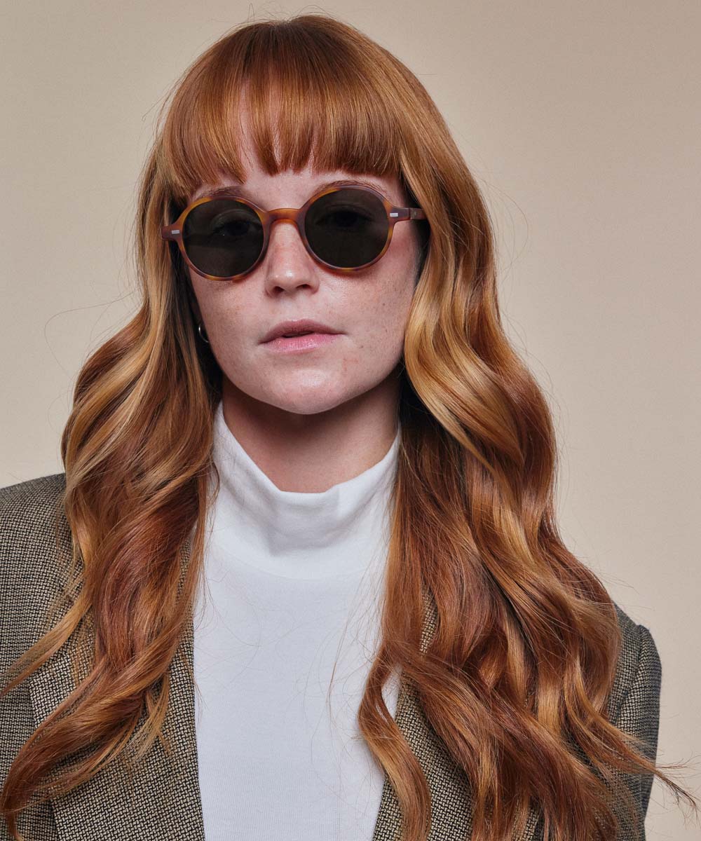 Johann Wolff Gatsby Matte Vintage Tortoise Sunglasses