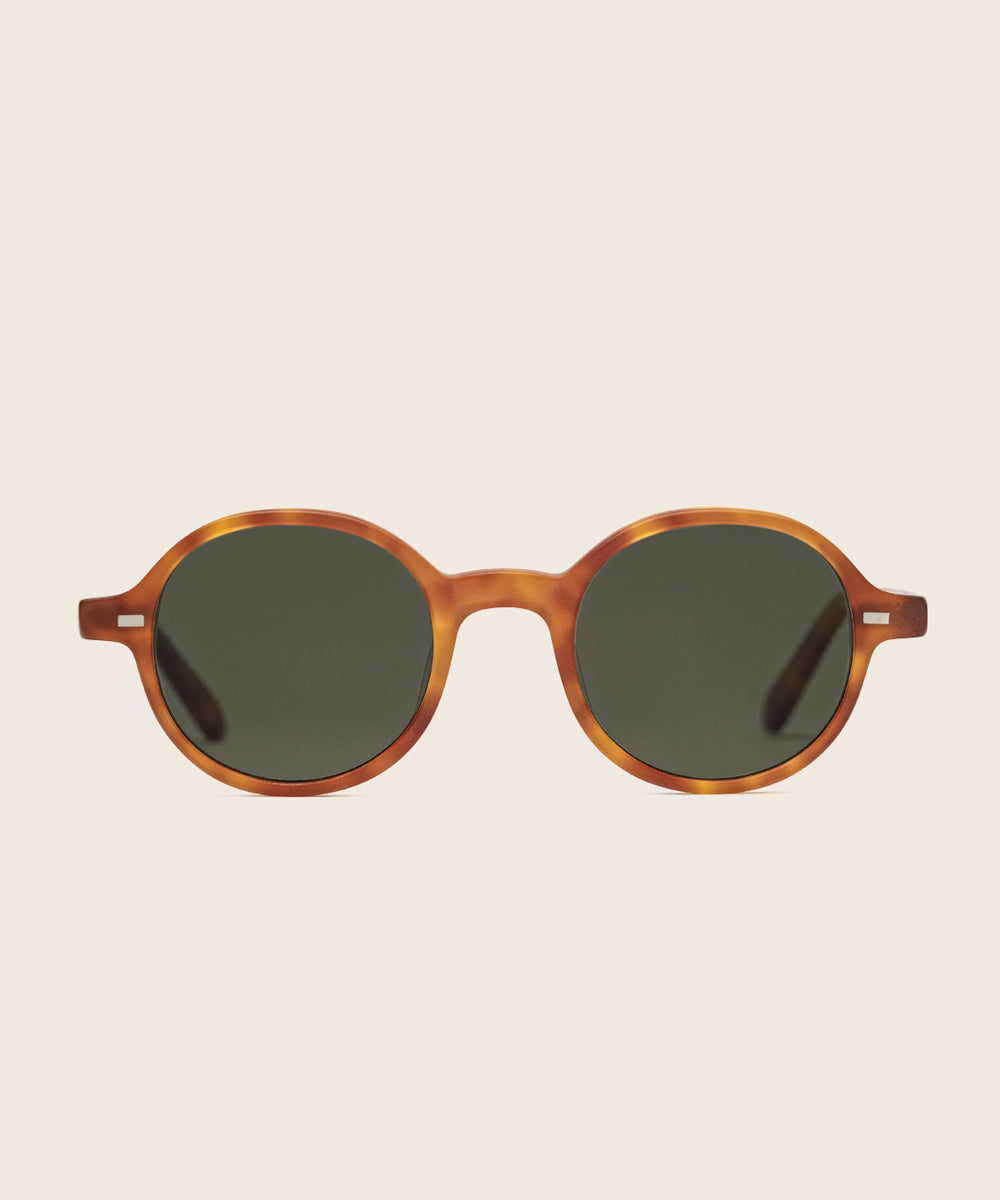 Johann Wolff Gatsby Matte Vintage Tortoise Sunglasses