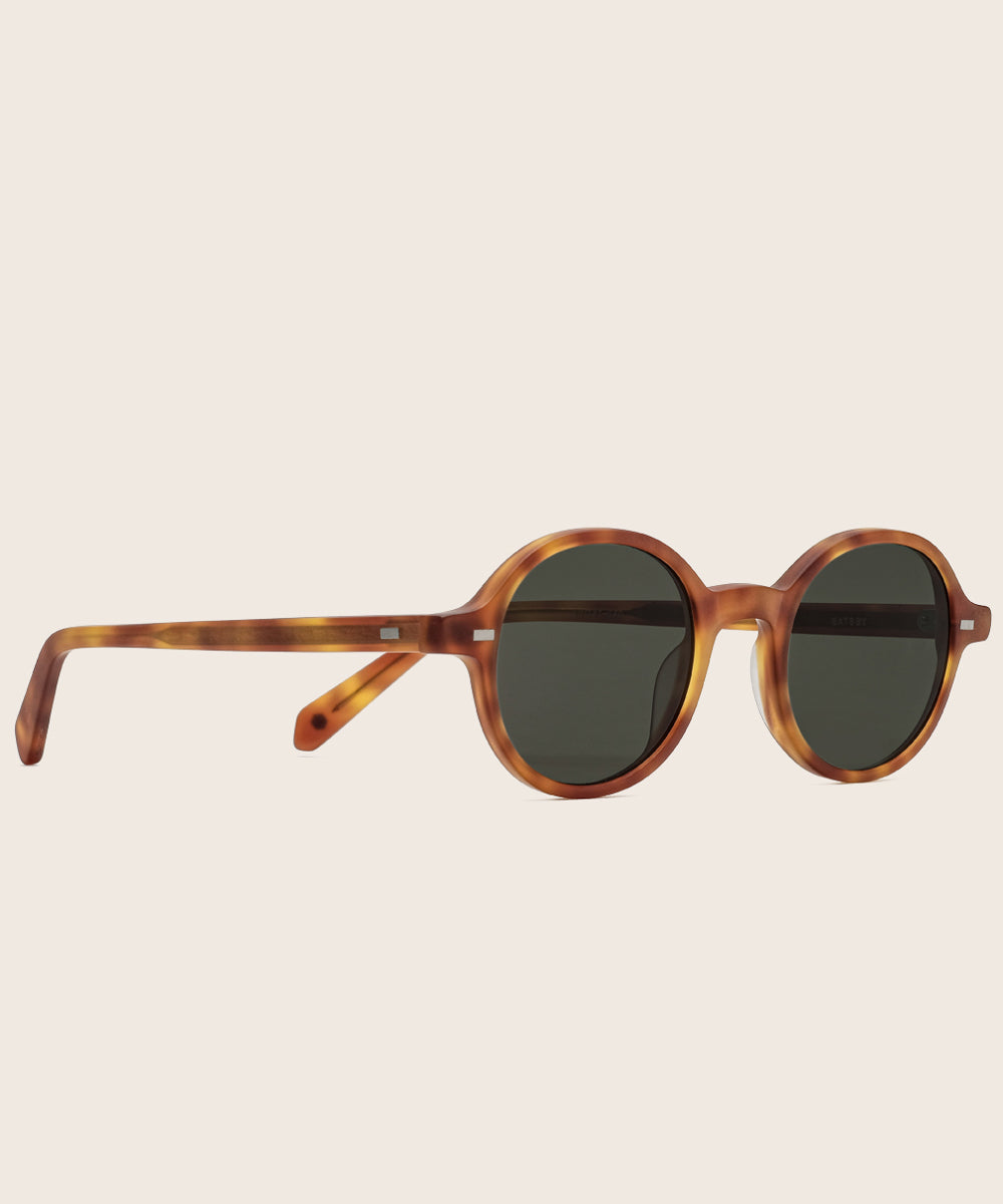 Johann Wolff Gatsby Matte Vintage Tortoise Sunglasses