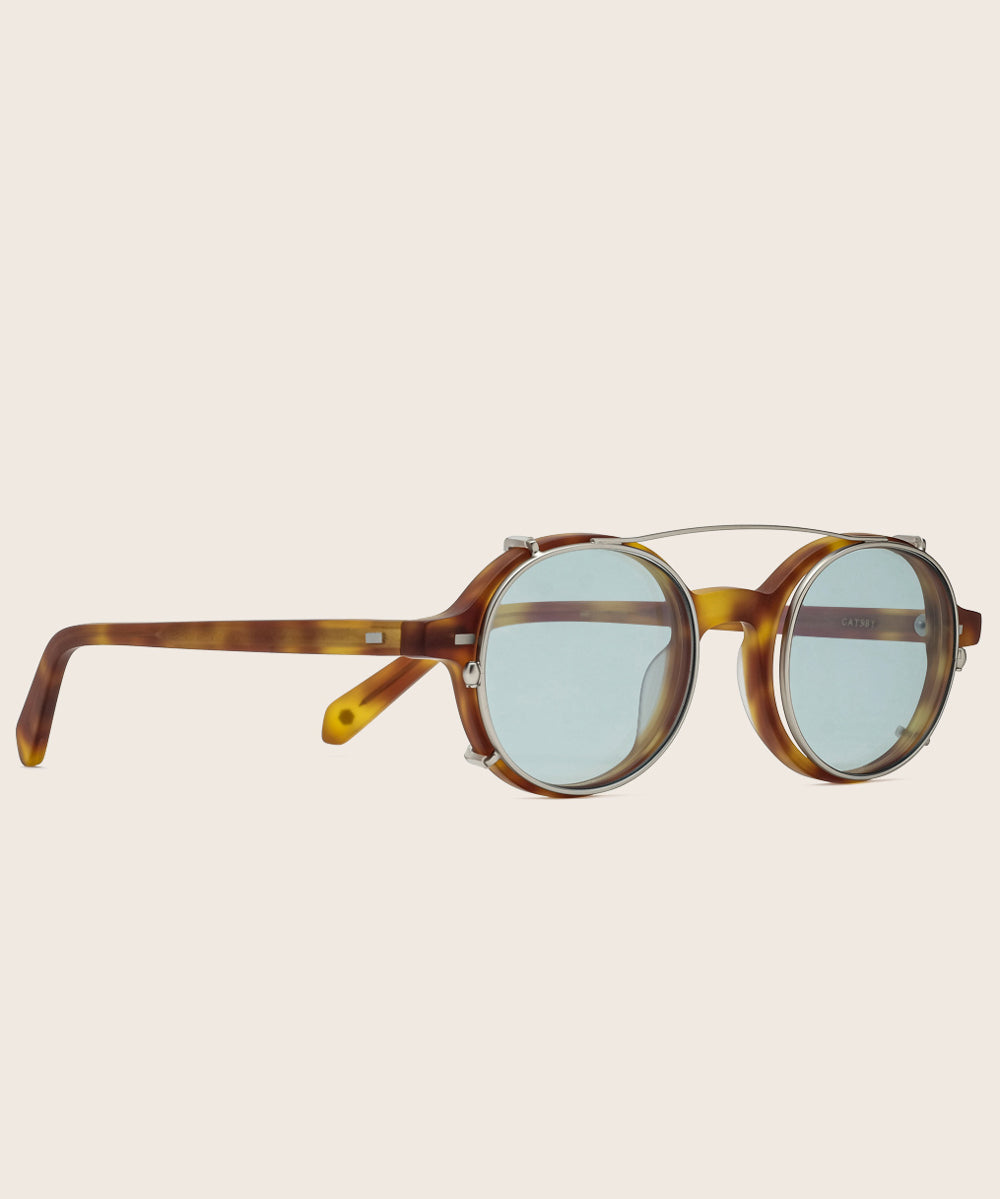 Johann Wolff Gatsby Silver Blue Photochromic Clip