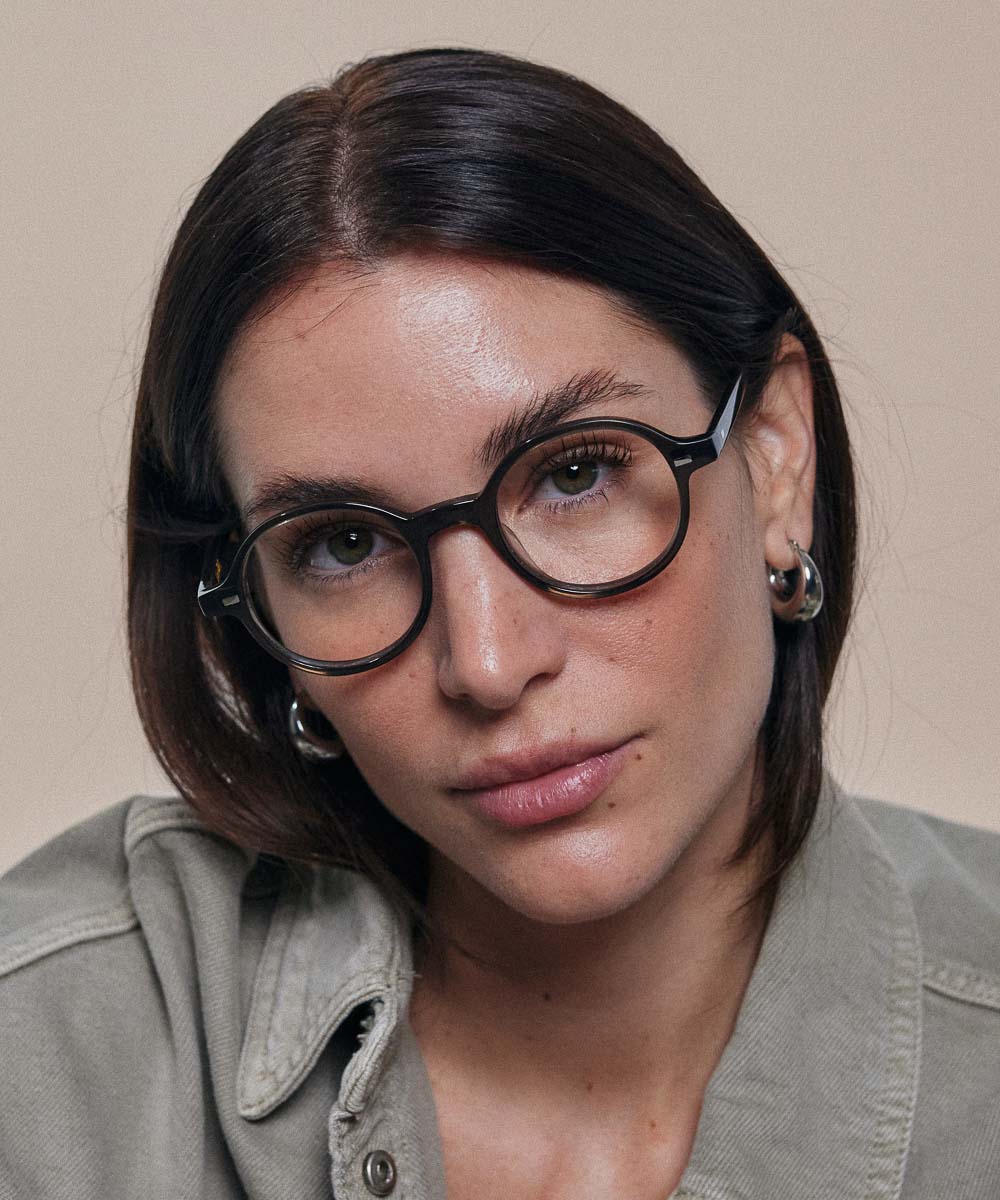 Johann Wolff Gatsby Smoke Eyeglasses