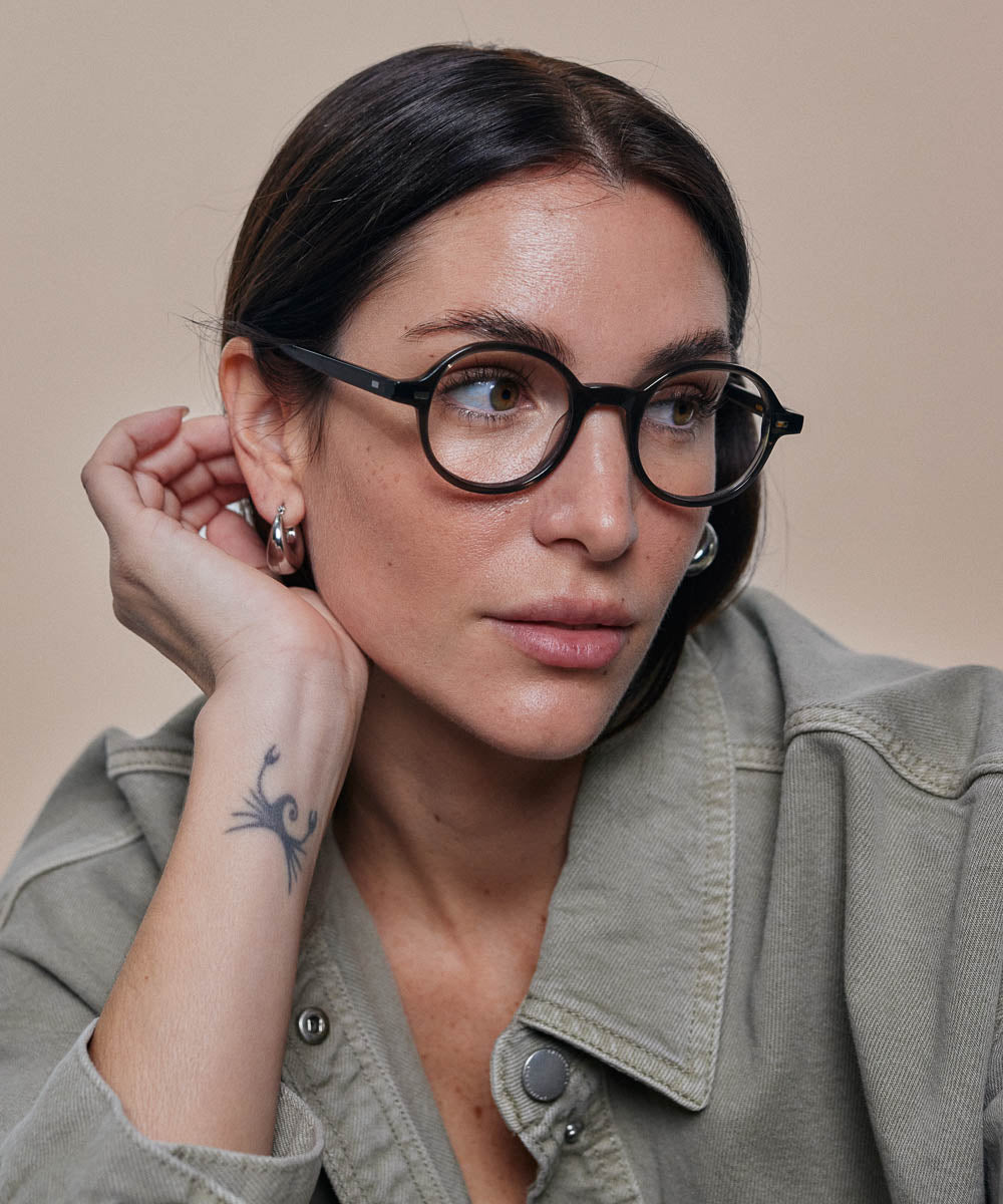 Johann Wolff Gatsby Smoke Eyeglasses