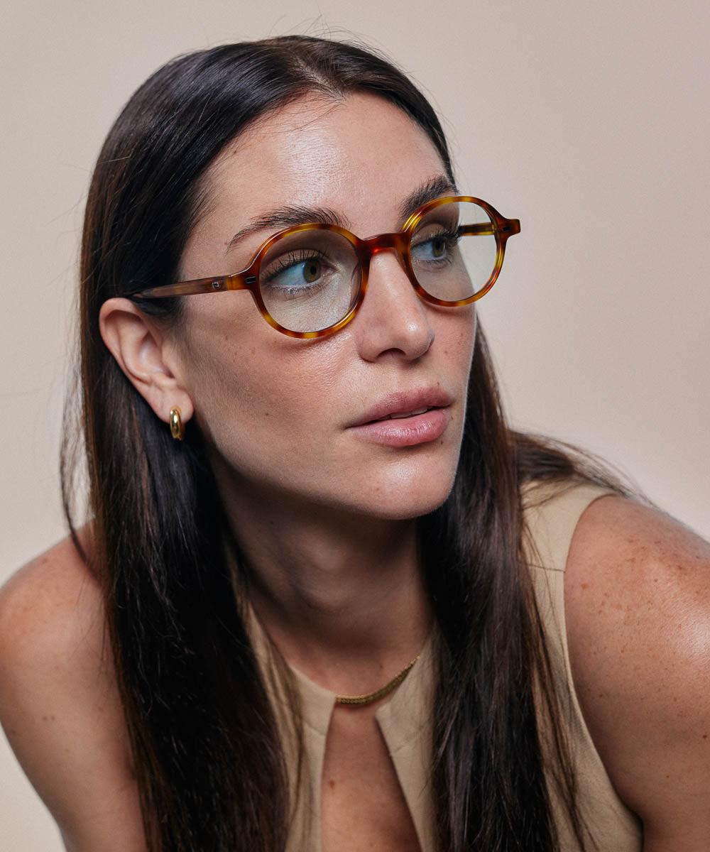 Johann Wolff Gatsby Vintage Tortoise Blue Photochromic Sunglasses