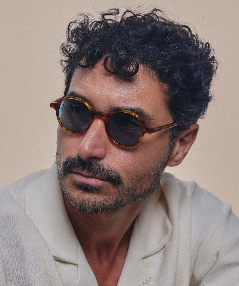 Johann Wolff Gatsby Vintage Tortoise Blue Photochromic Sunglasses