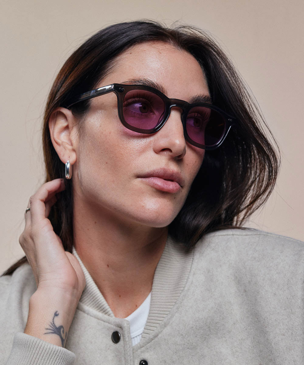 Johann Wolff Carousel Smoke Grape Sunglasses