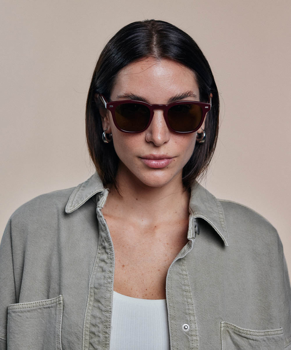 Johann Wolff JSB Burgundy Sunglasses