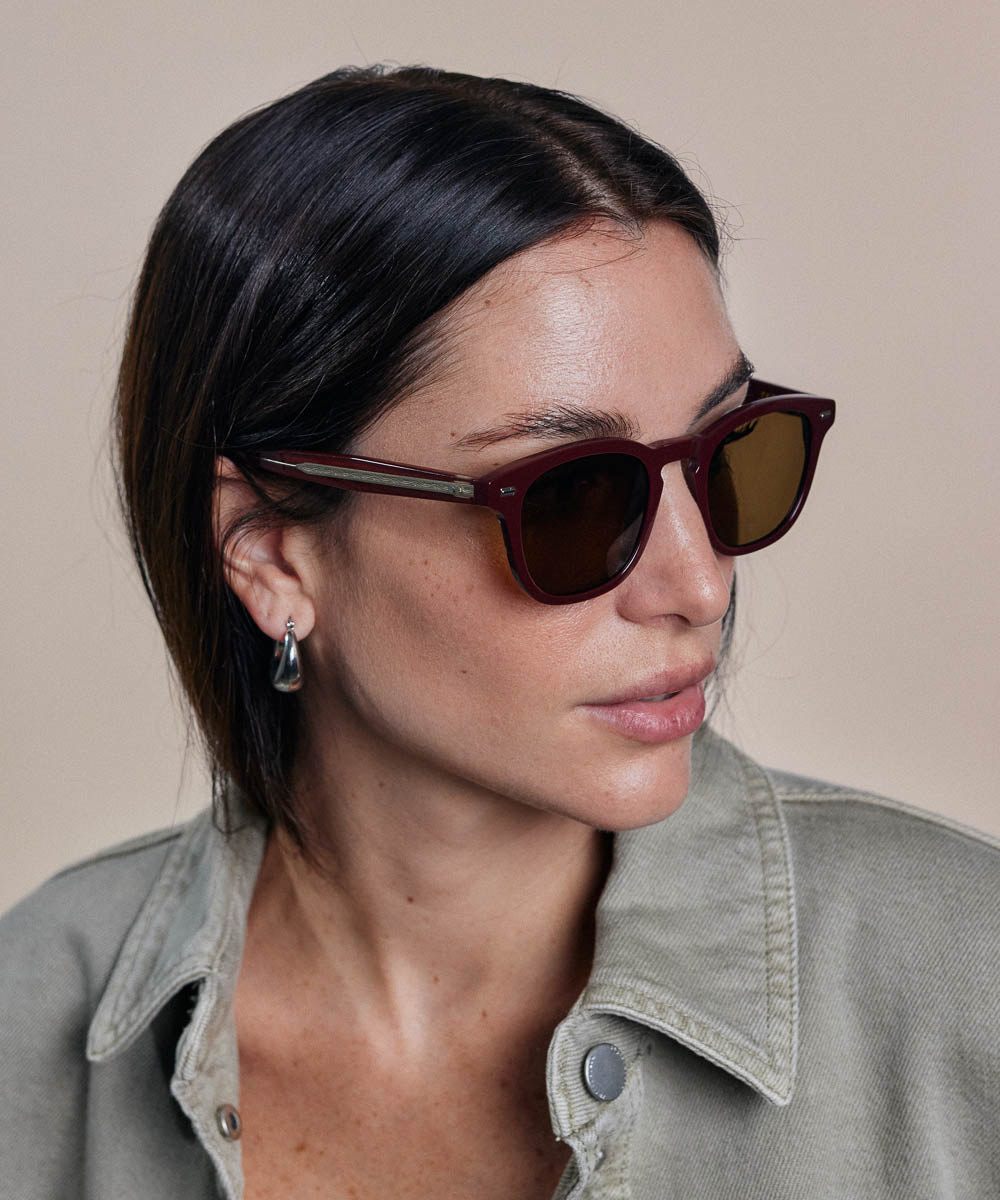 Johann Wolff JSB Burgundy Sunglasses