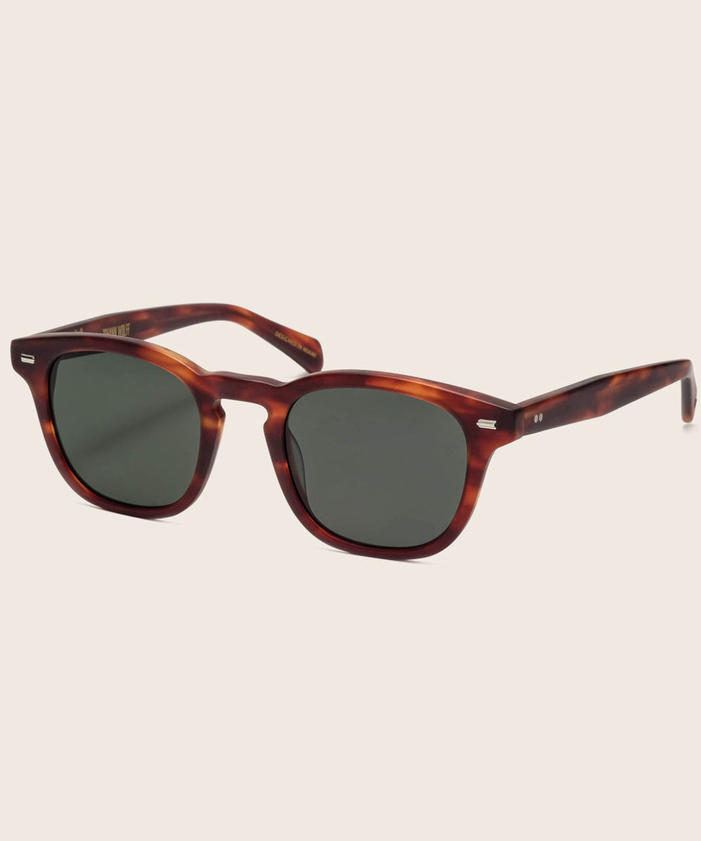 Johann Wolff JSB Matte Havana Sunglasses