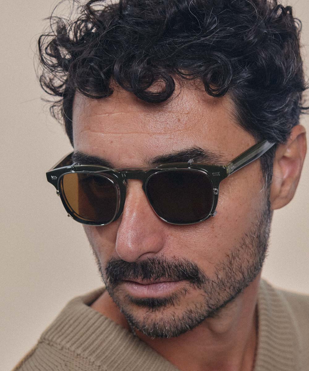 Johann Wolff JSB Matte Silver Brown Clip