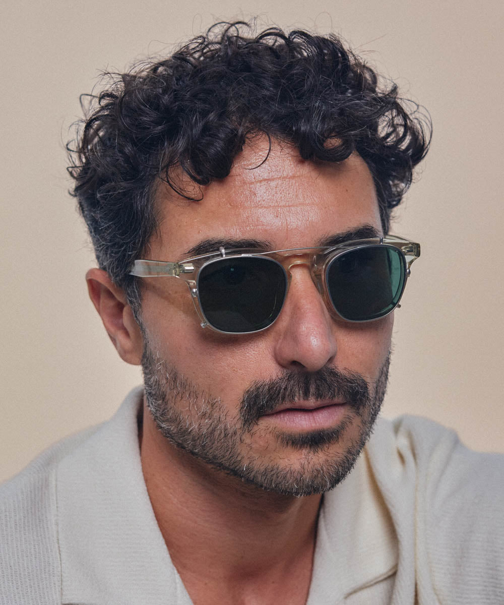 Johann Wolff JSB Matte Silver Green Clip