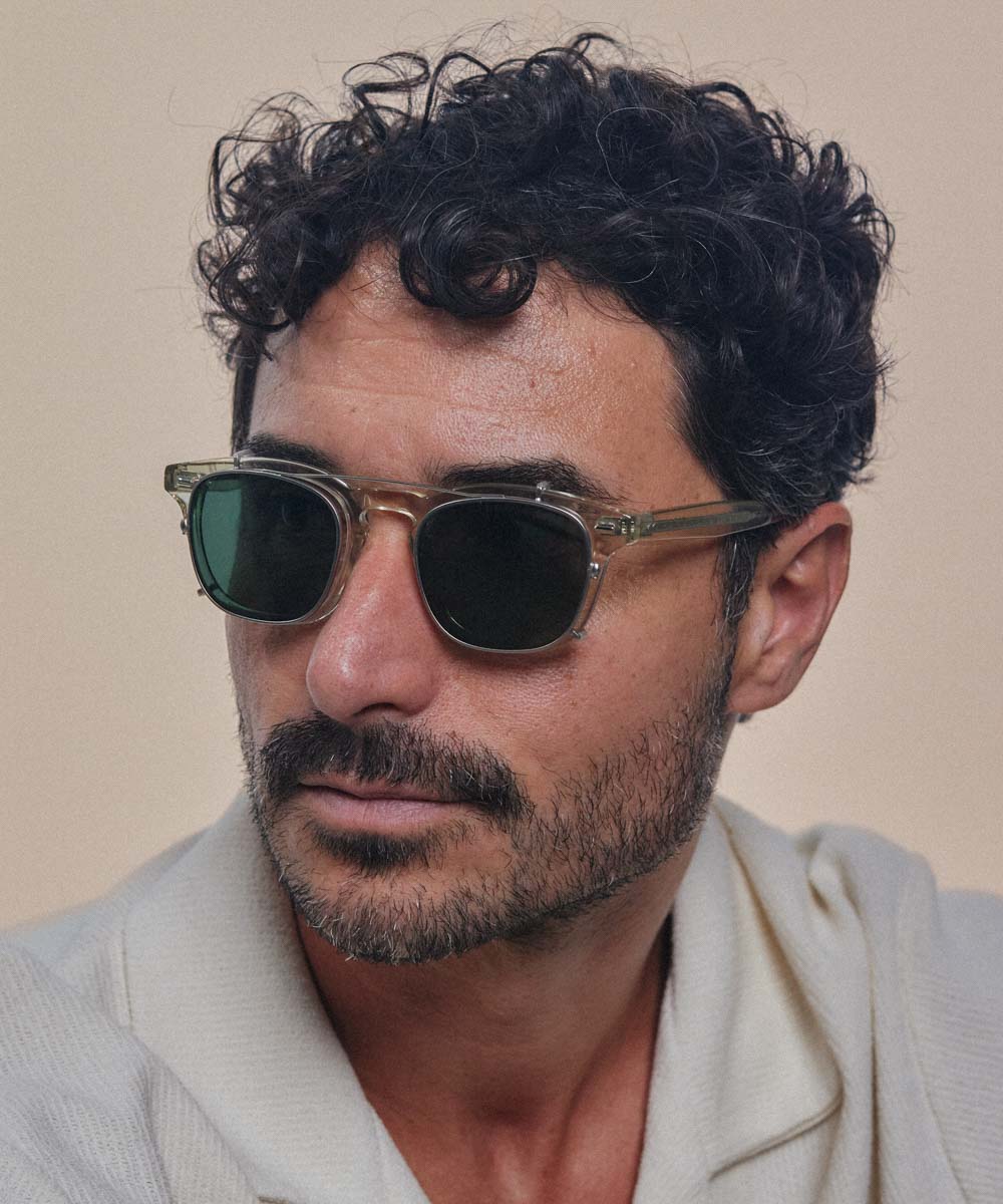 Johann Wolff JSB Matte Silver Green Clip