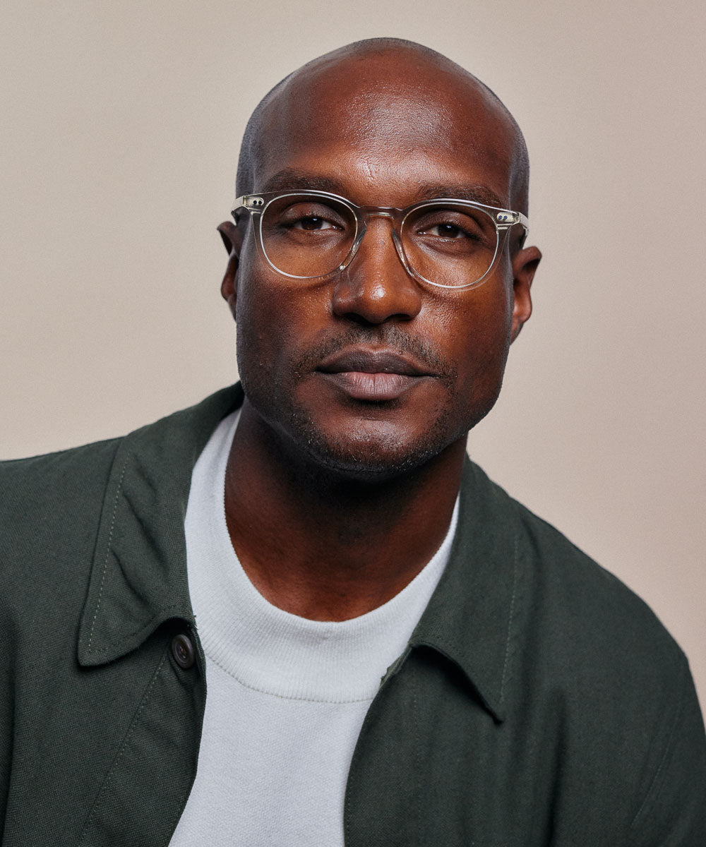 Johann Wolff Kepler Champagne Eyeglasses