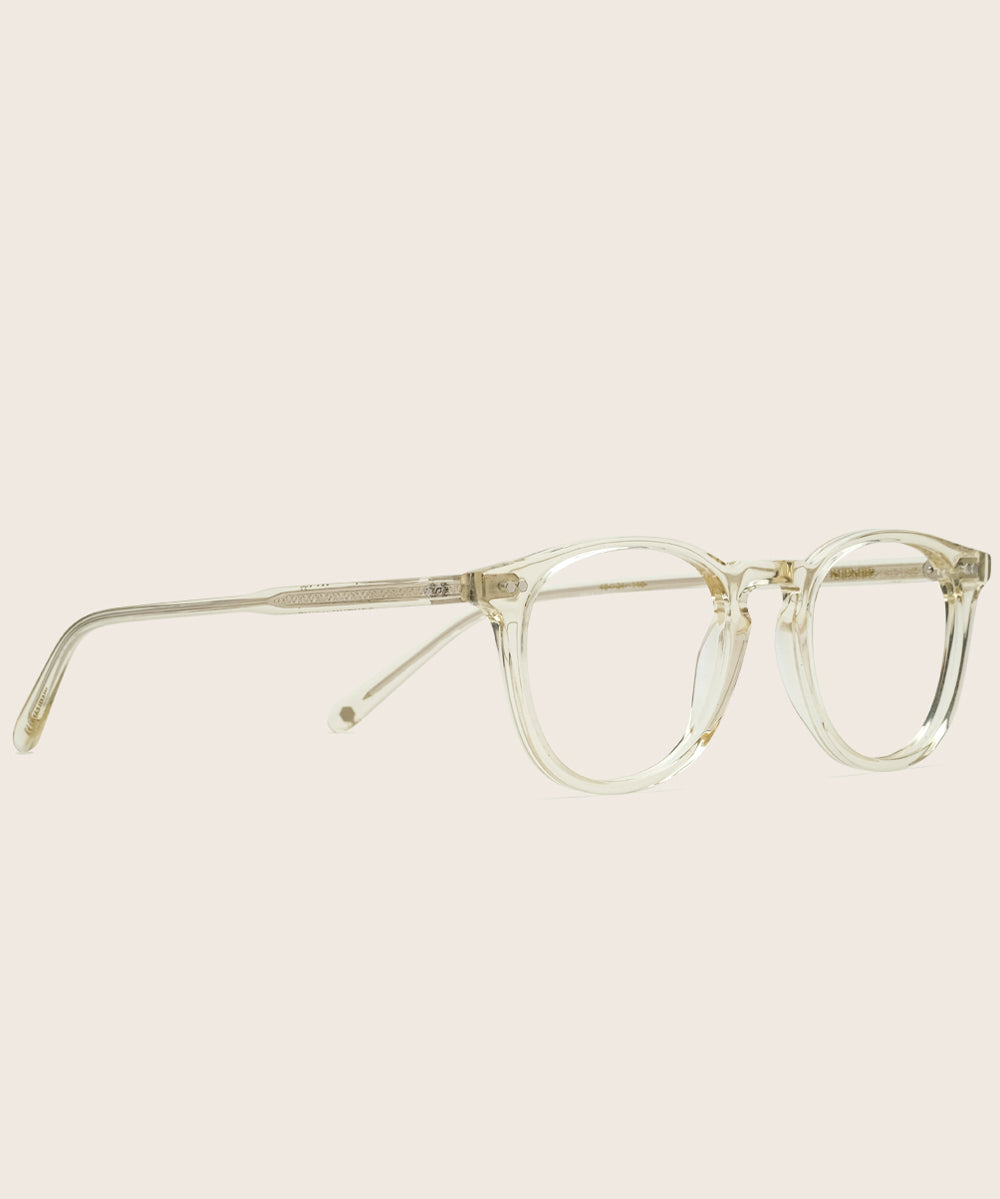 Johann Wolff Kepler Champagne Eyeglasses