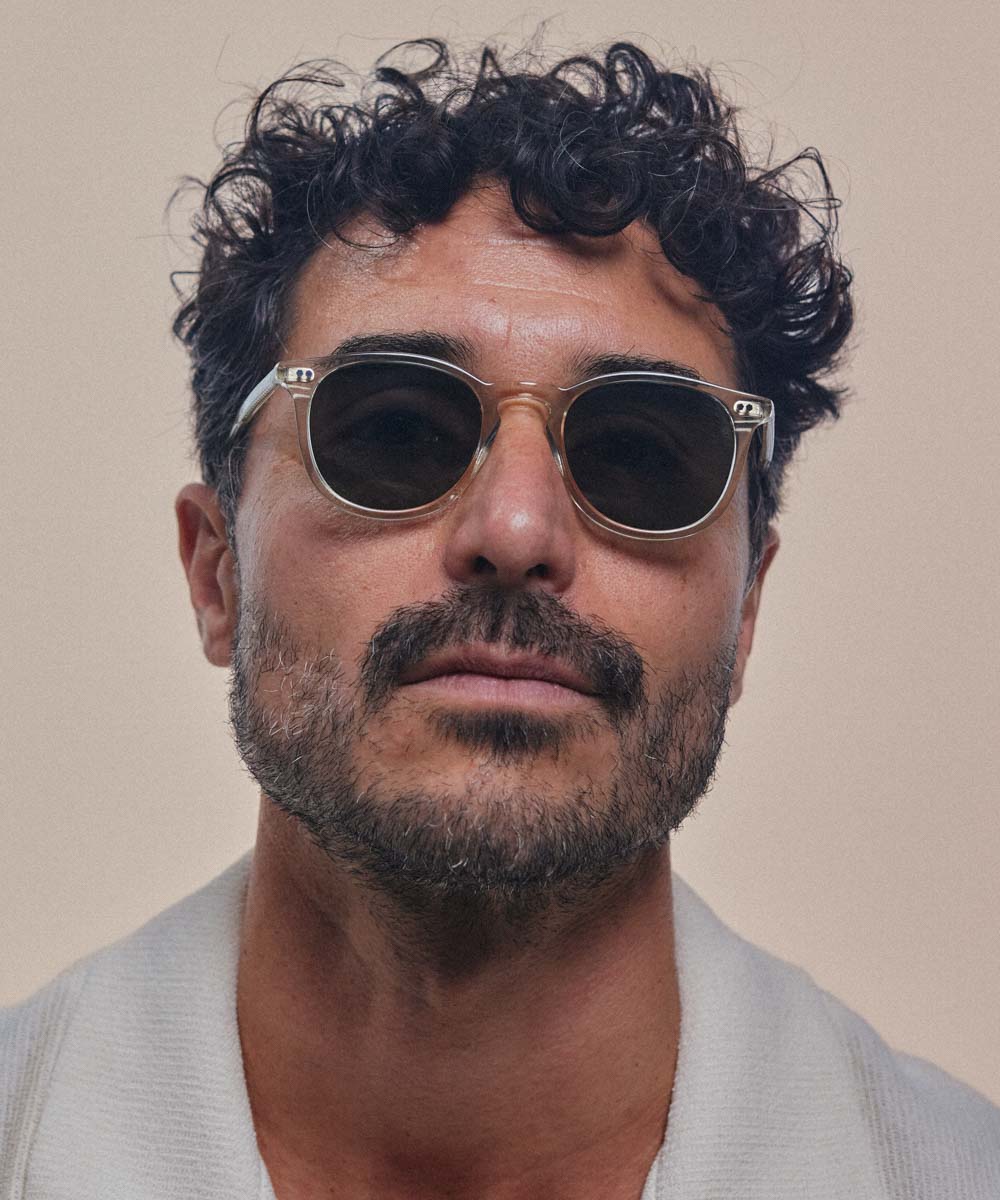 Johann Wolff Kepler Champagne Sunglasses