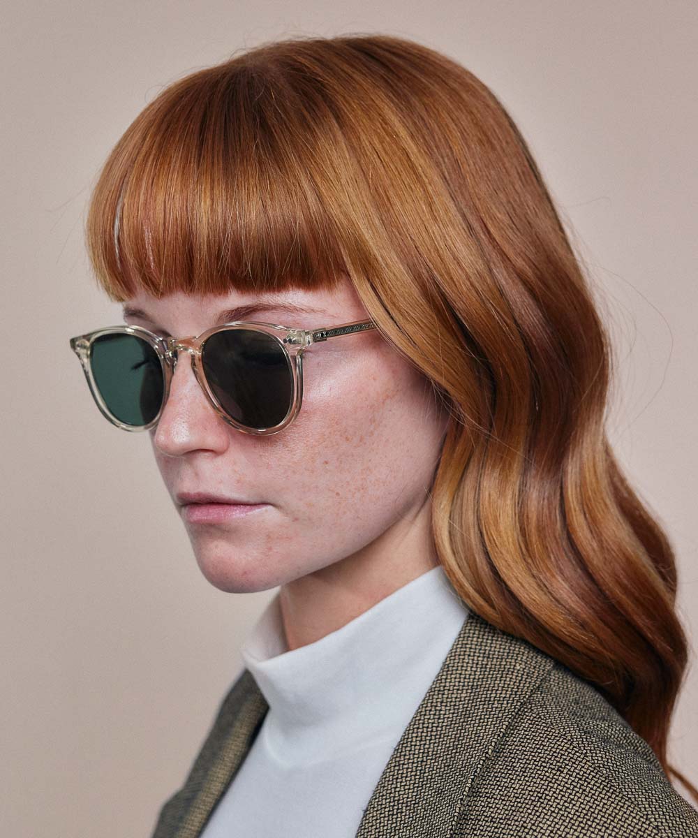 Johann Wolff Kepler Champagne Sunglasses