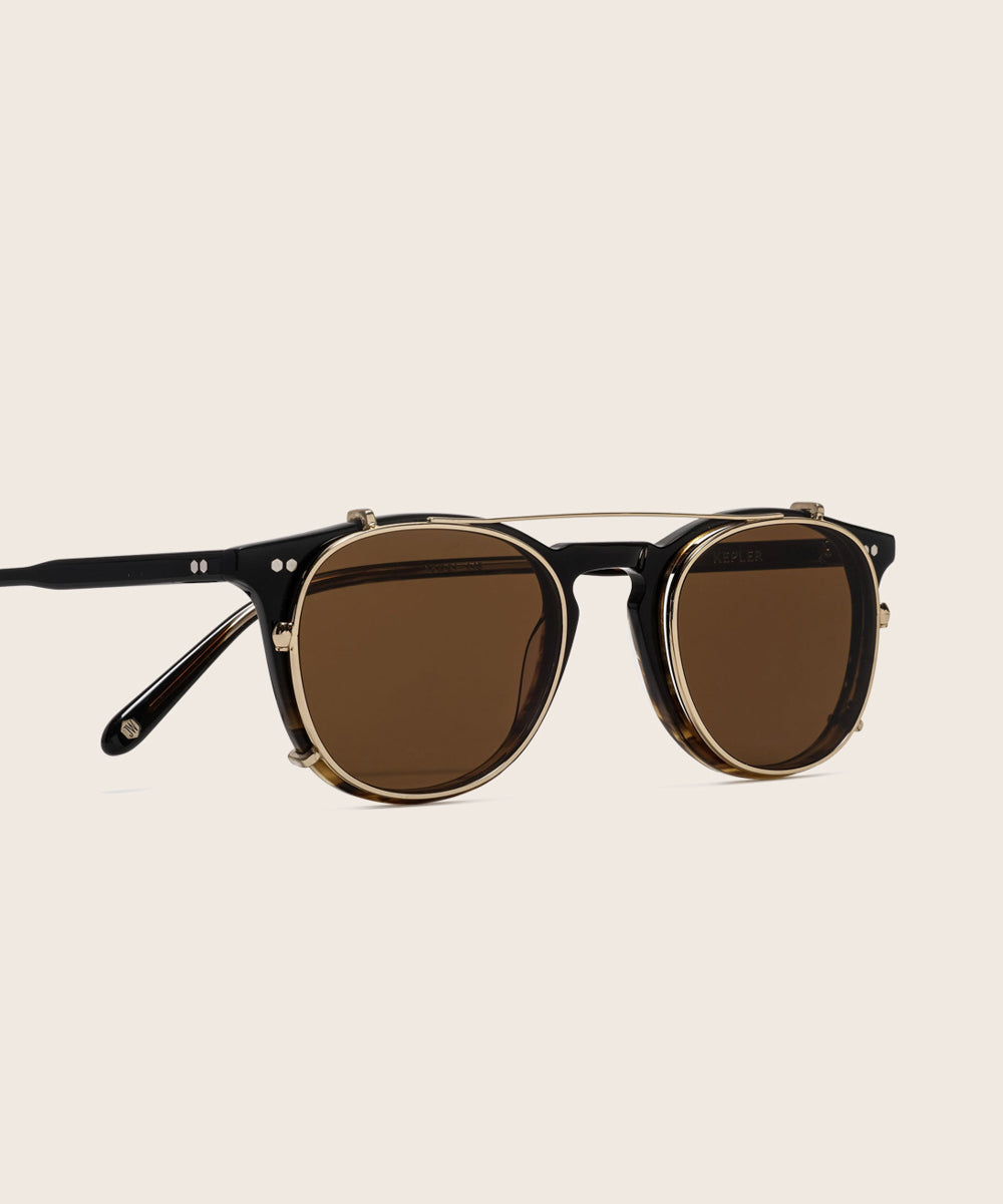 Johann Wolff Kepler Gold Brown Clip
