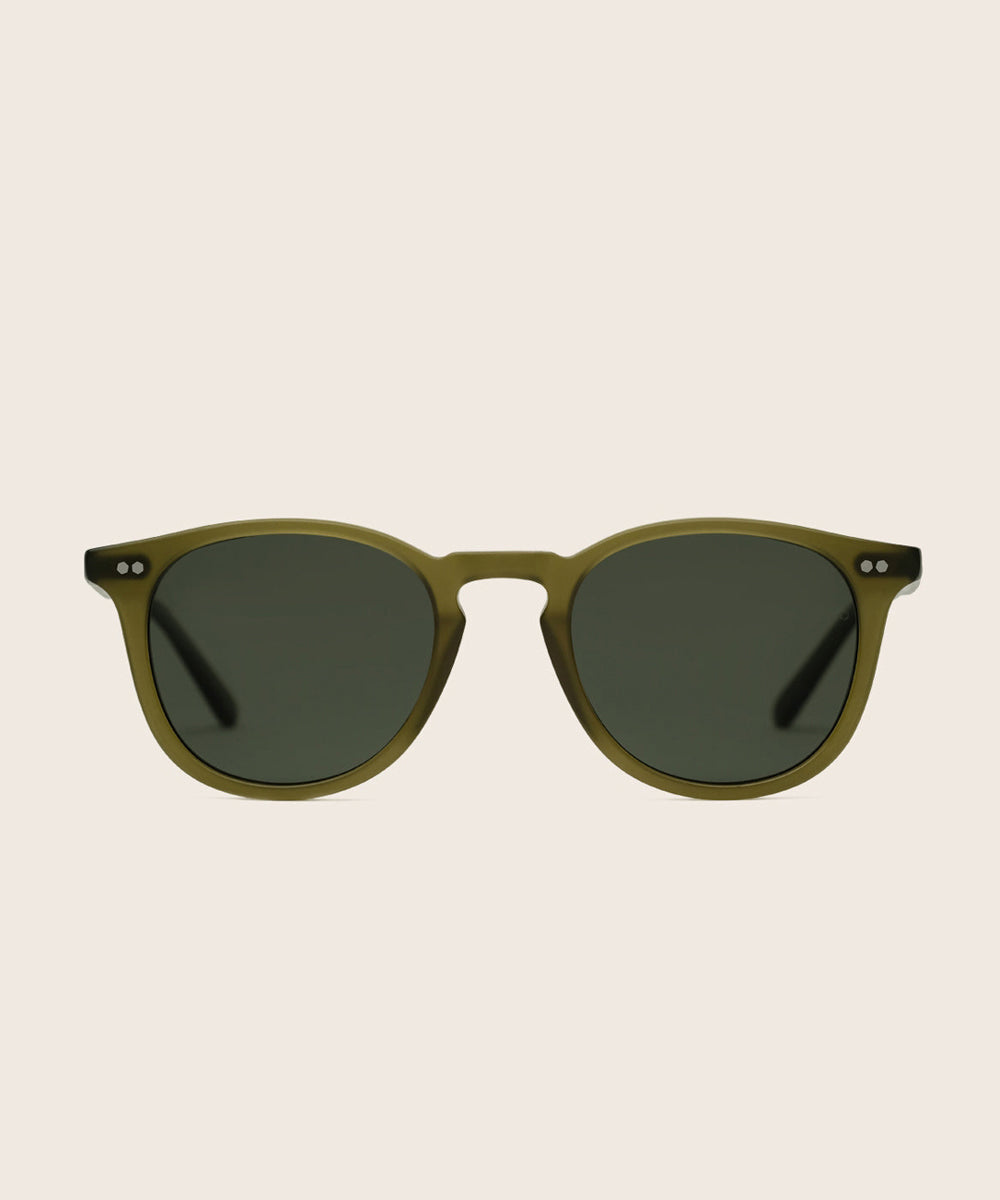 Johann Wolff Kepler Matte Army Sunglasses