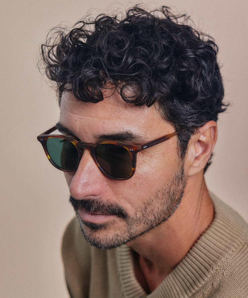 Johann Wolff Kepler Matte Tigerwood Sunglasses