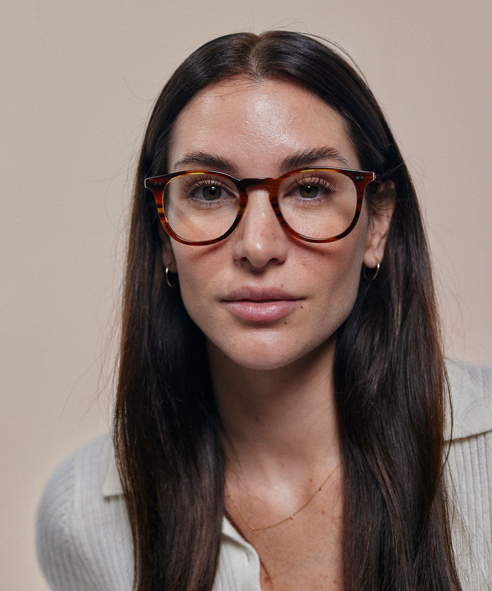Johann Wolff Kepler Tigerwood Eyeglasses