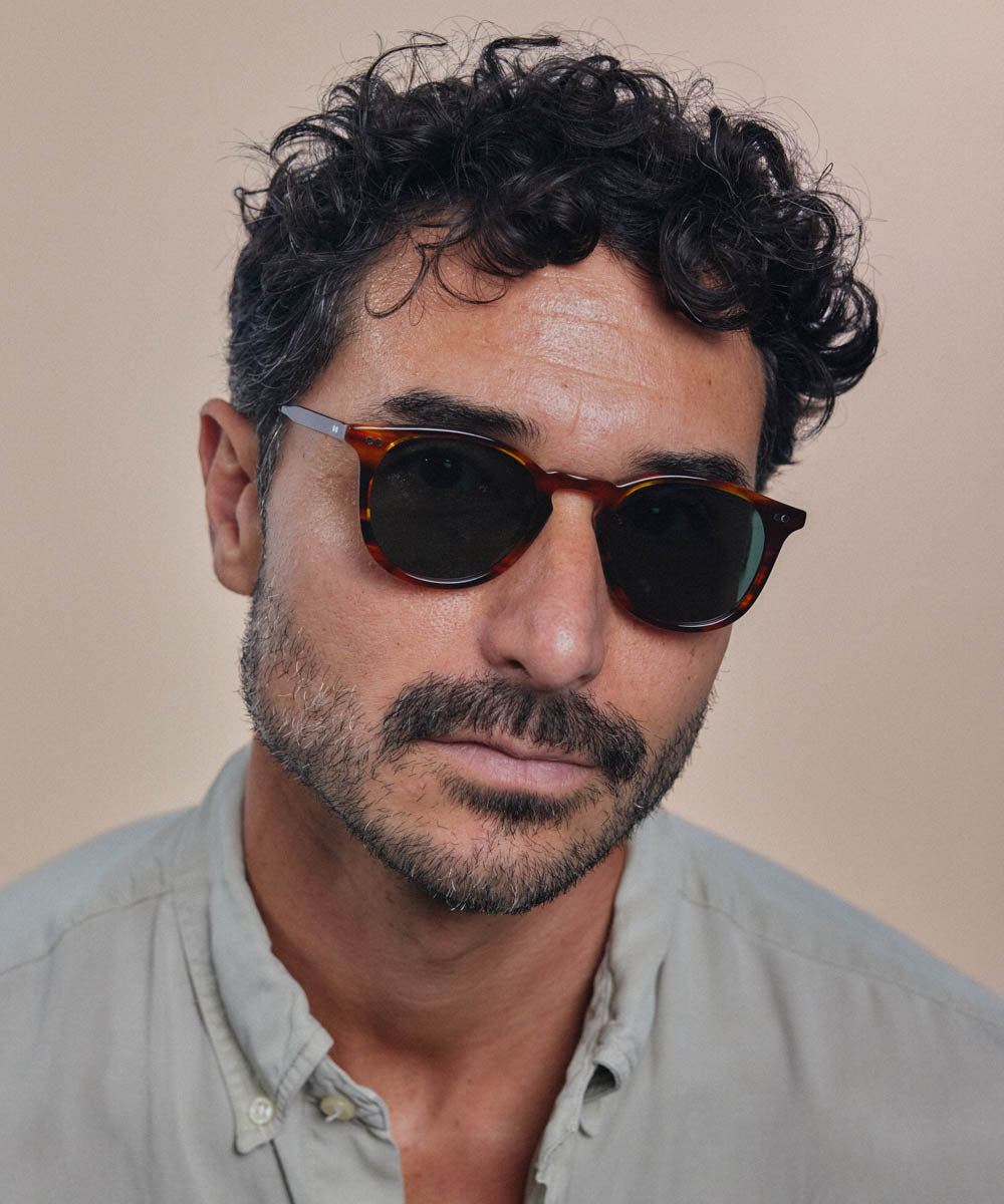 Johann Wolff Kepler Tigerwood Sunglasses