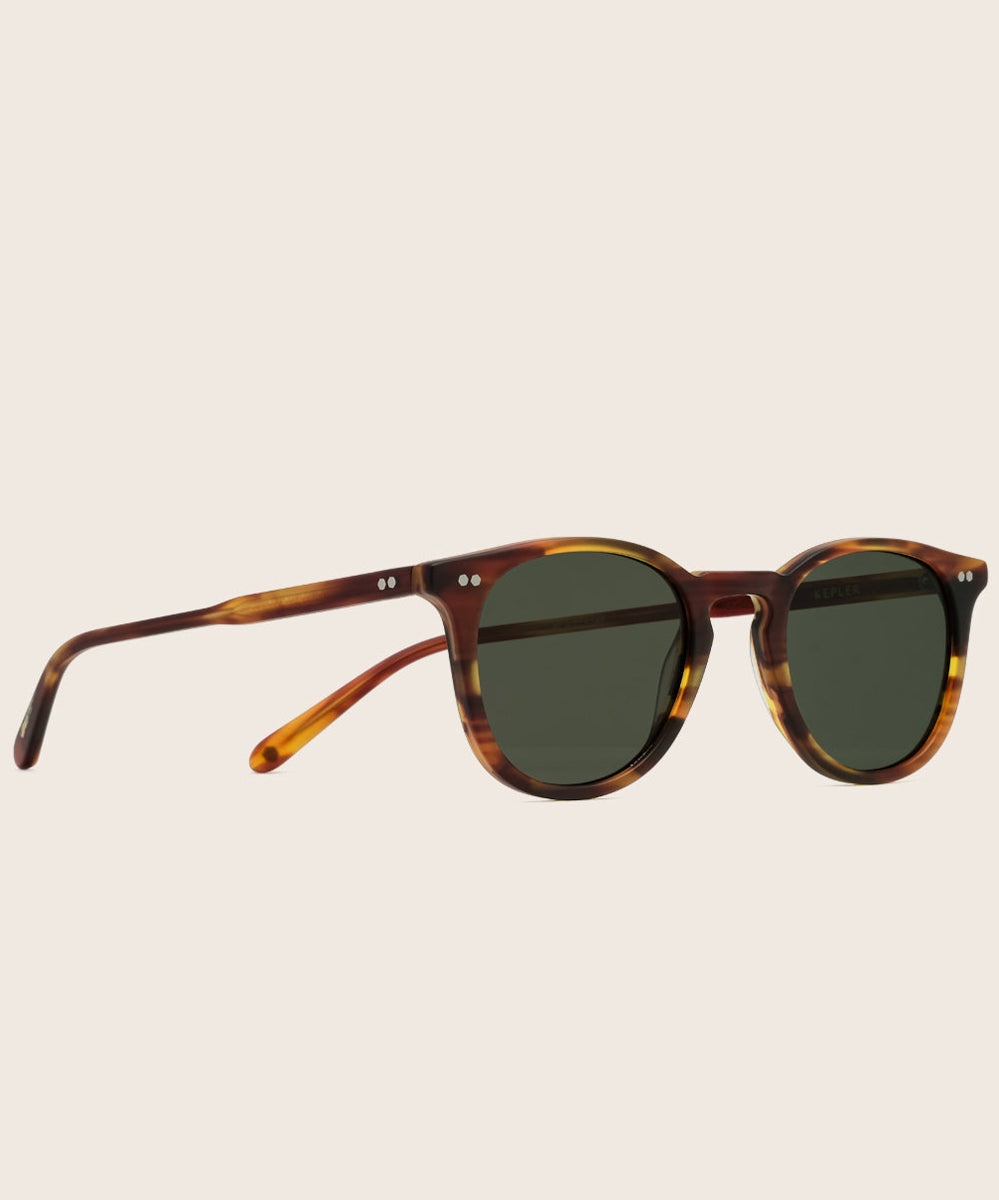 Johann Wolff Kepler Tigerwood Sunglasses
