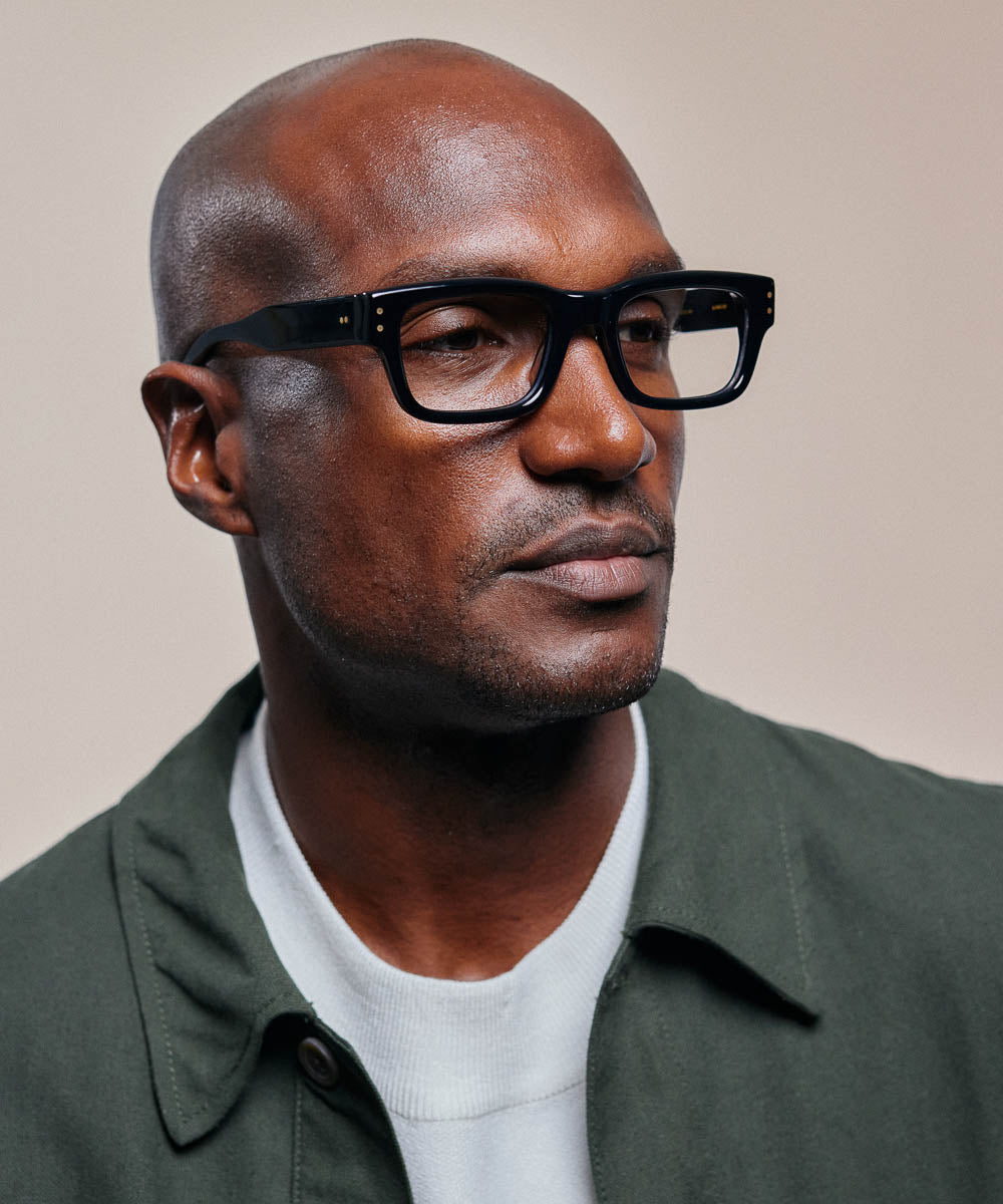 Johann Wolff Konrad Black Eyeglasses