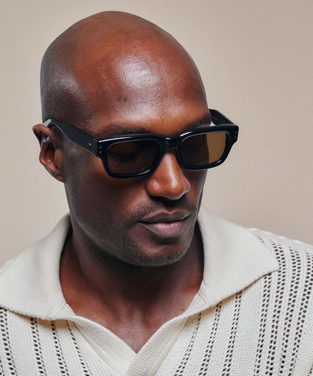 Johann Wolff Konrad Black Sunglasses