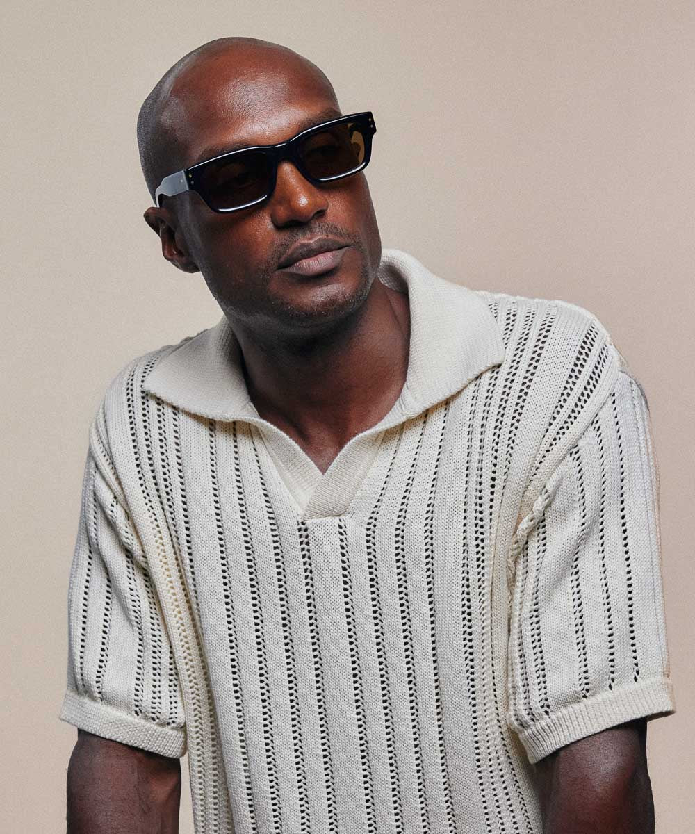 Johann Wolff Konrad Black Sunglasses