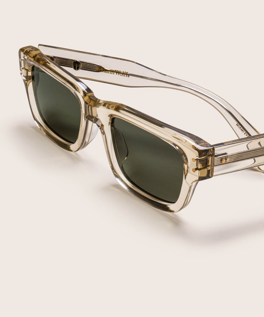 Johann Wolff Konrad Champagne Sunglasses