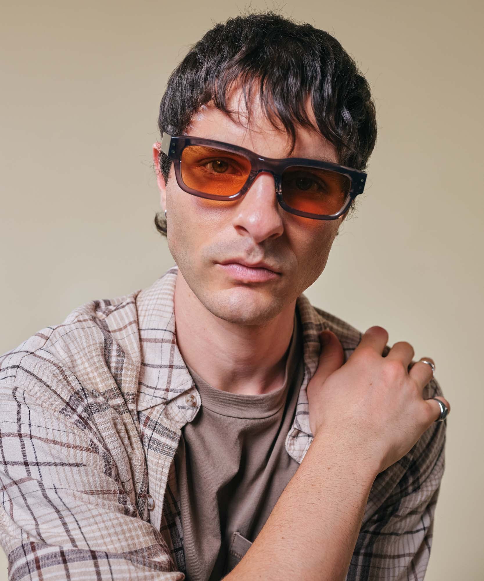 Johann Wolff Konrad Smoke Tuscan Light Sunglasses