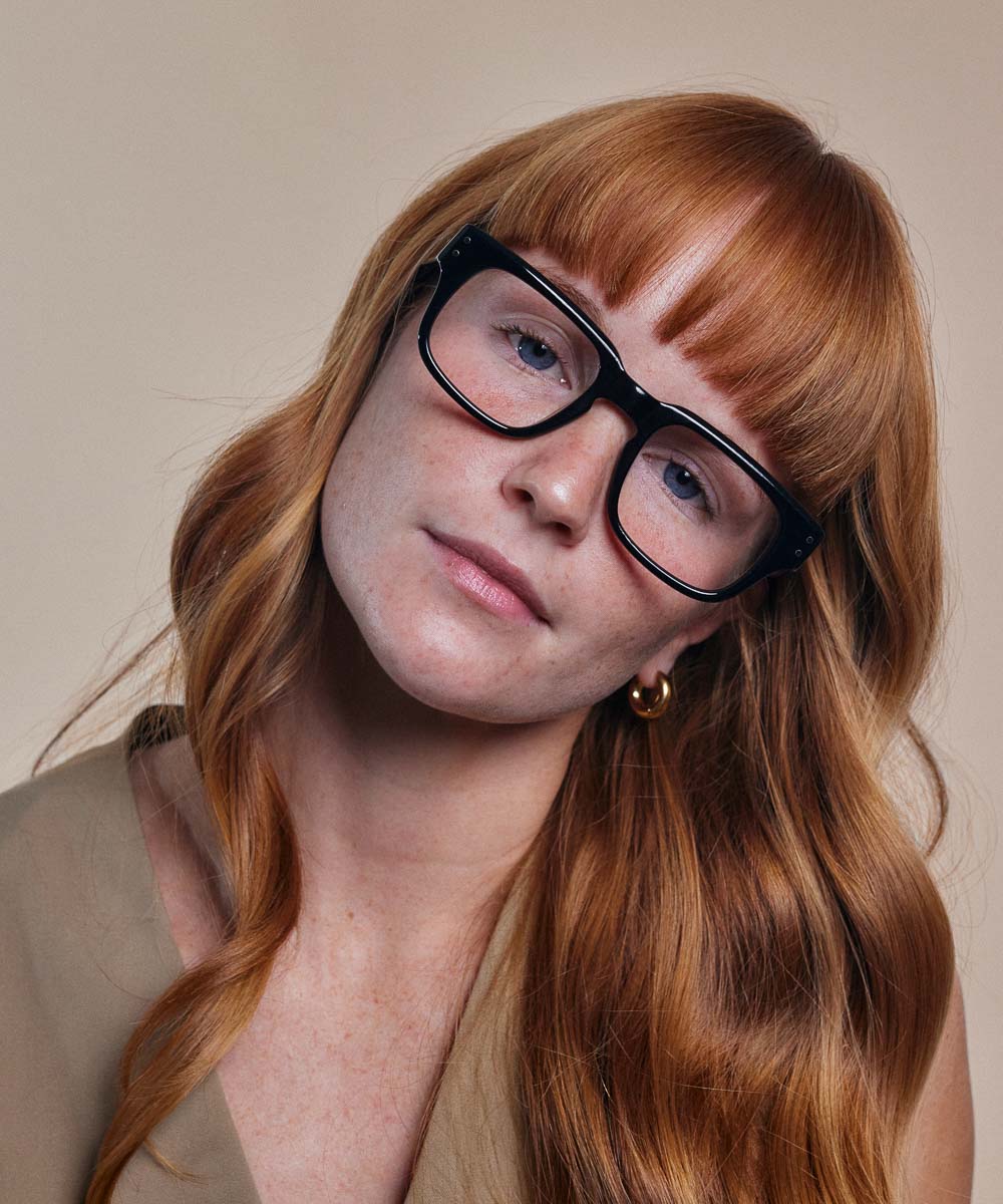 Johann Wolff Martin Black Eyeglasses