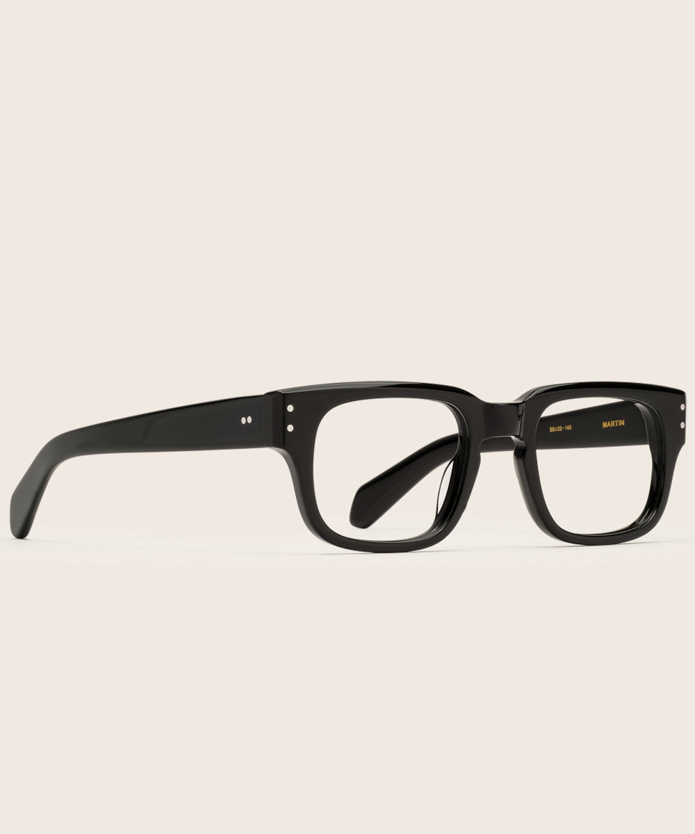 Johann Wolff Martin Black Eyeglasses