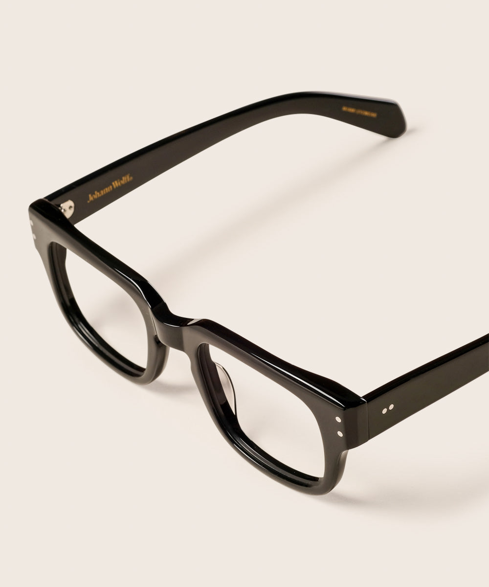 Johann Wolff Martin Black Eyeglasses