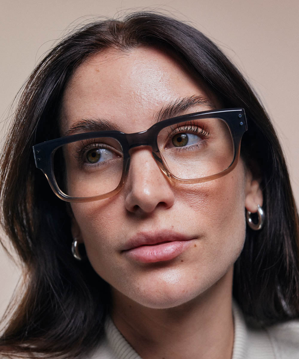 Johann Wolff Martin Black Fade Eyeglasses