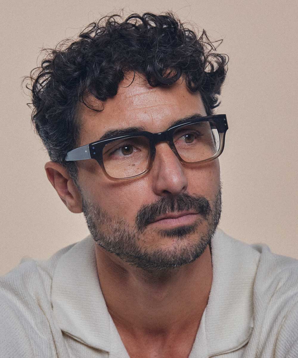 Johann Wolff Martin Black Fade Eyeglasses
