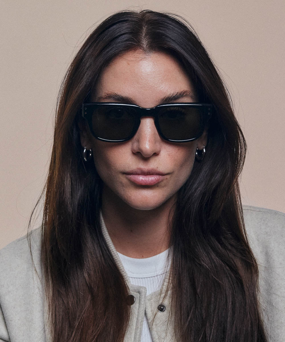 Johann Wolff Martin Black Sunglasses