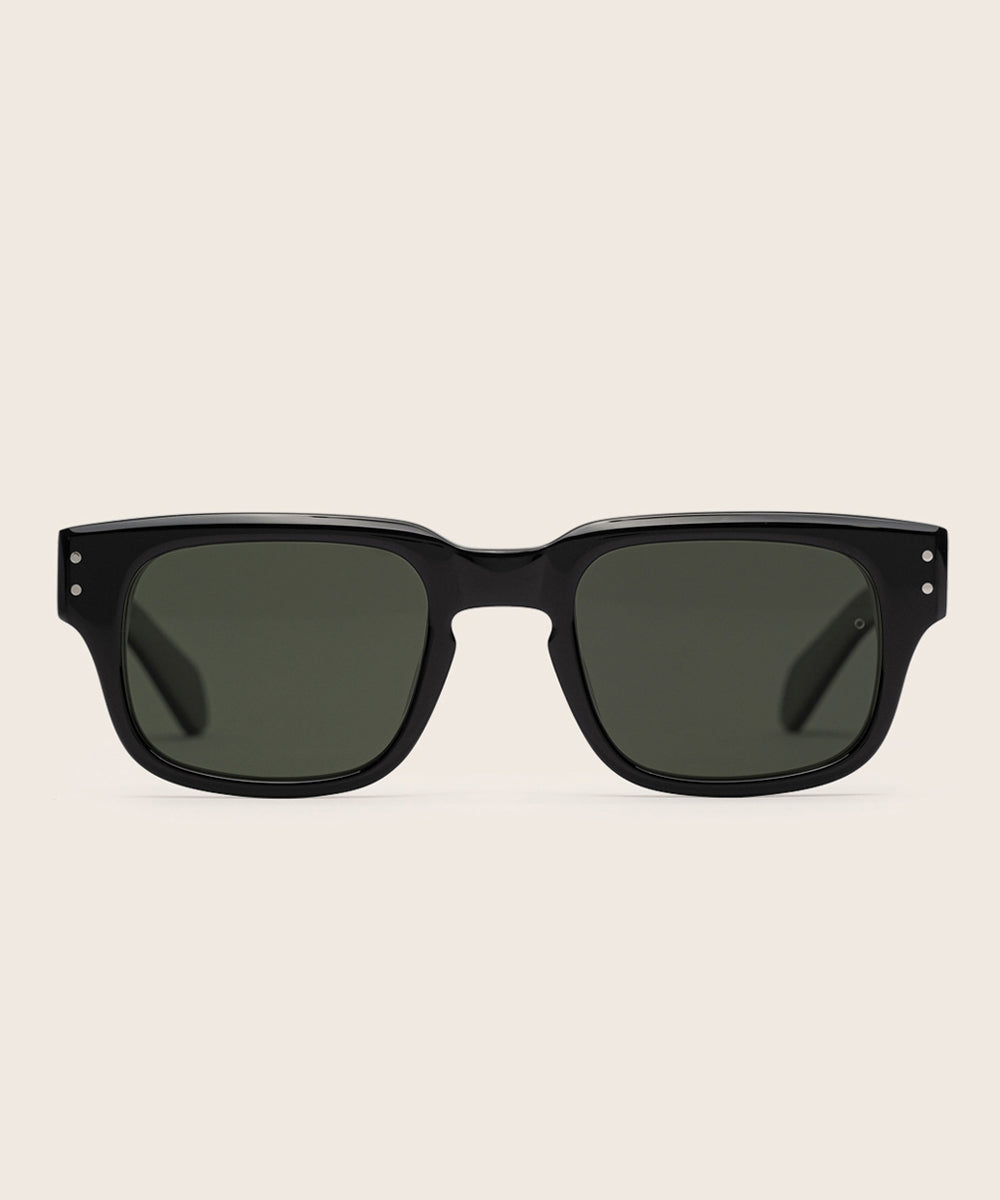 Johann Wolff Martin Black Sunglasses